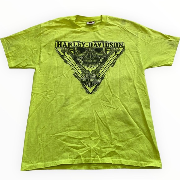 Harley Davidson Waco Texas Double Graphic T-Shirt Size L - Picture 1 of 5
